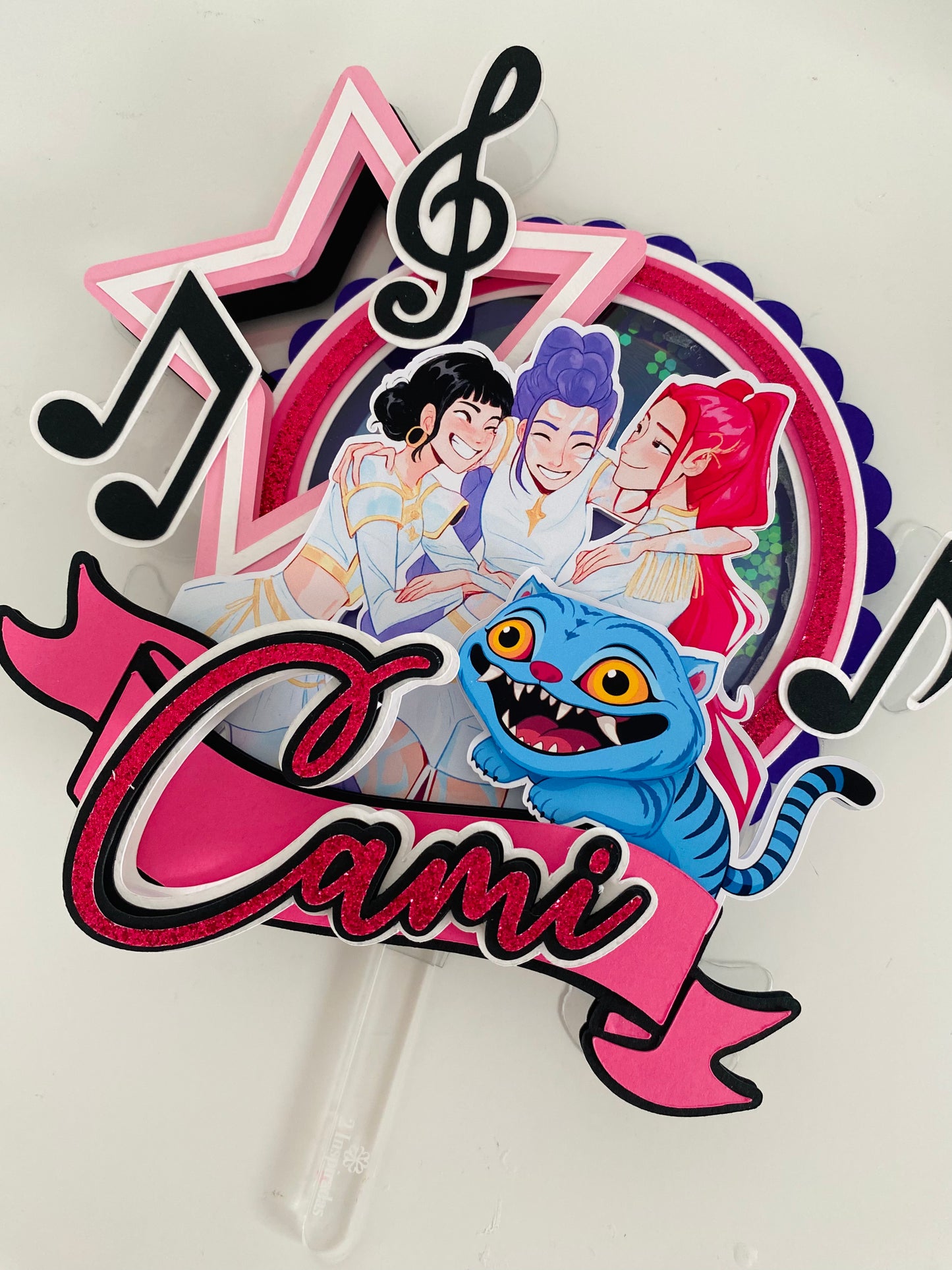 Topper de Kpop Demon Hunters