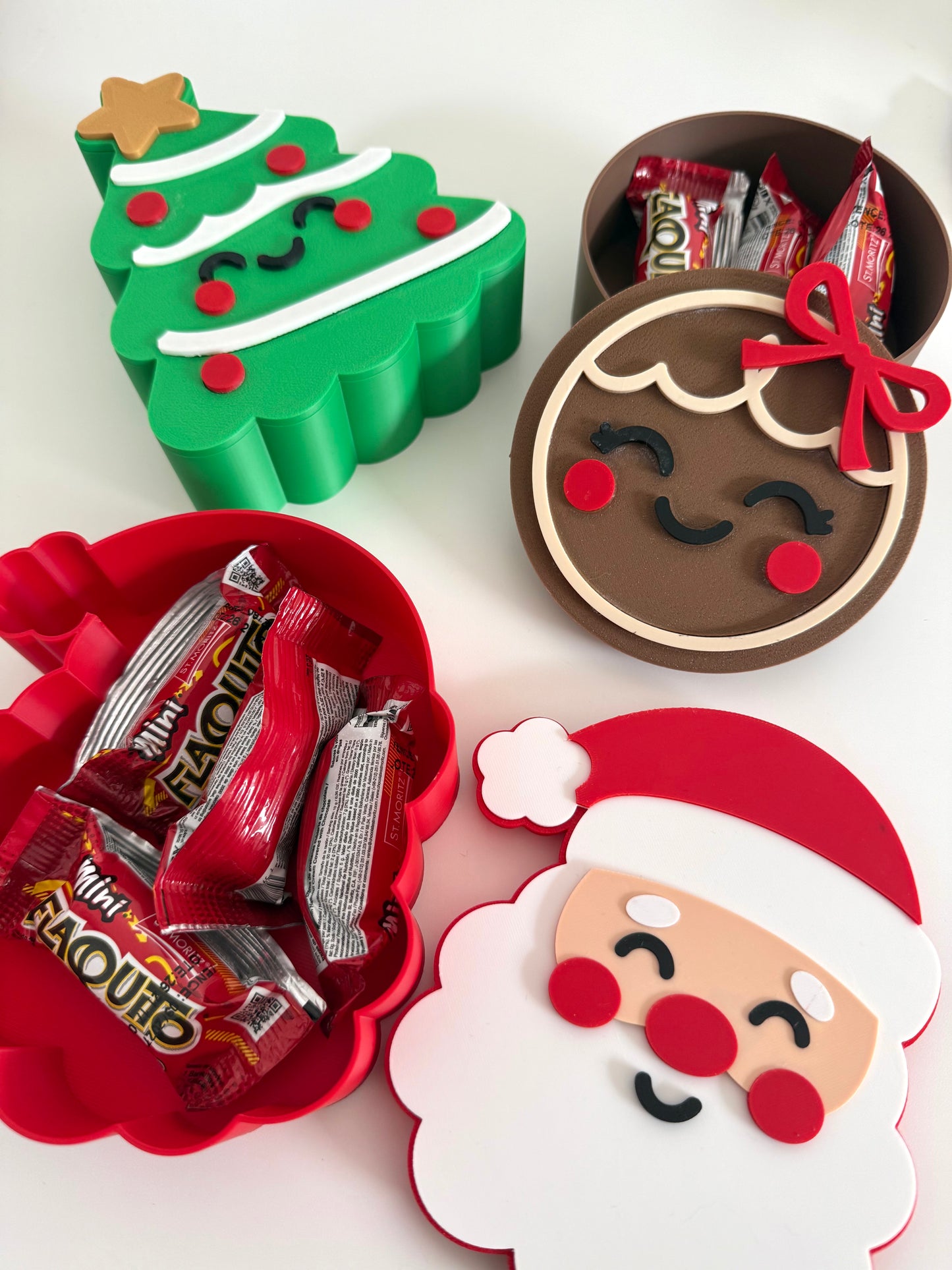 Cajas Navidad para impresion 3D en STL y 3MF