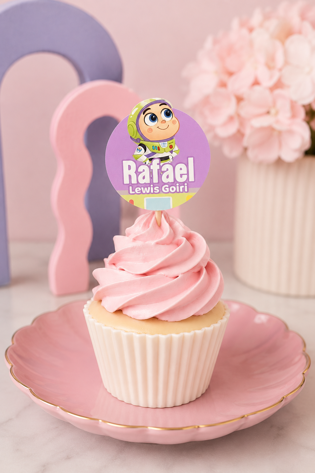 Cupcake mostrador de Mini topper STL
