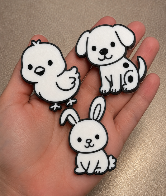 Animales en STL para colorear