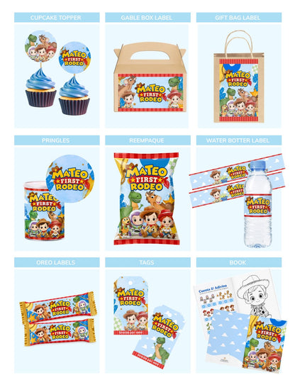 Kit de Cumpleaños personalizado en Canva