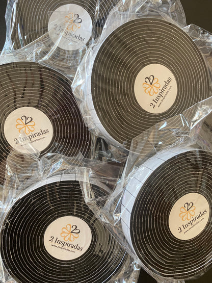 3mm double-sided tapes, 3.2m long (5 rolls in the package)