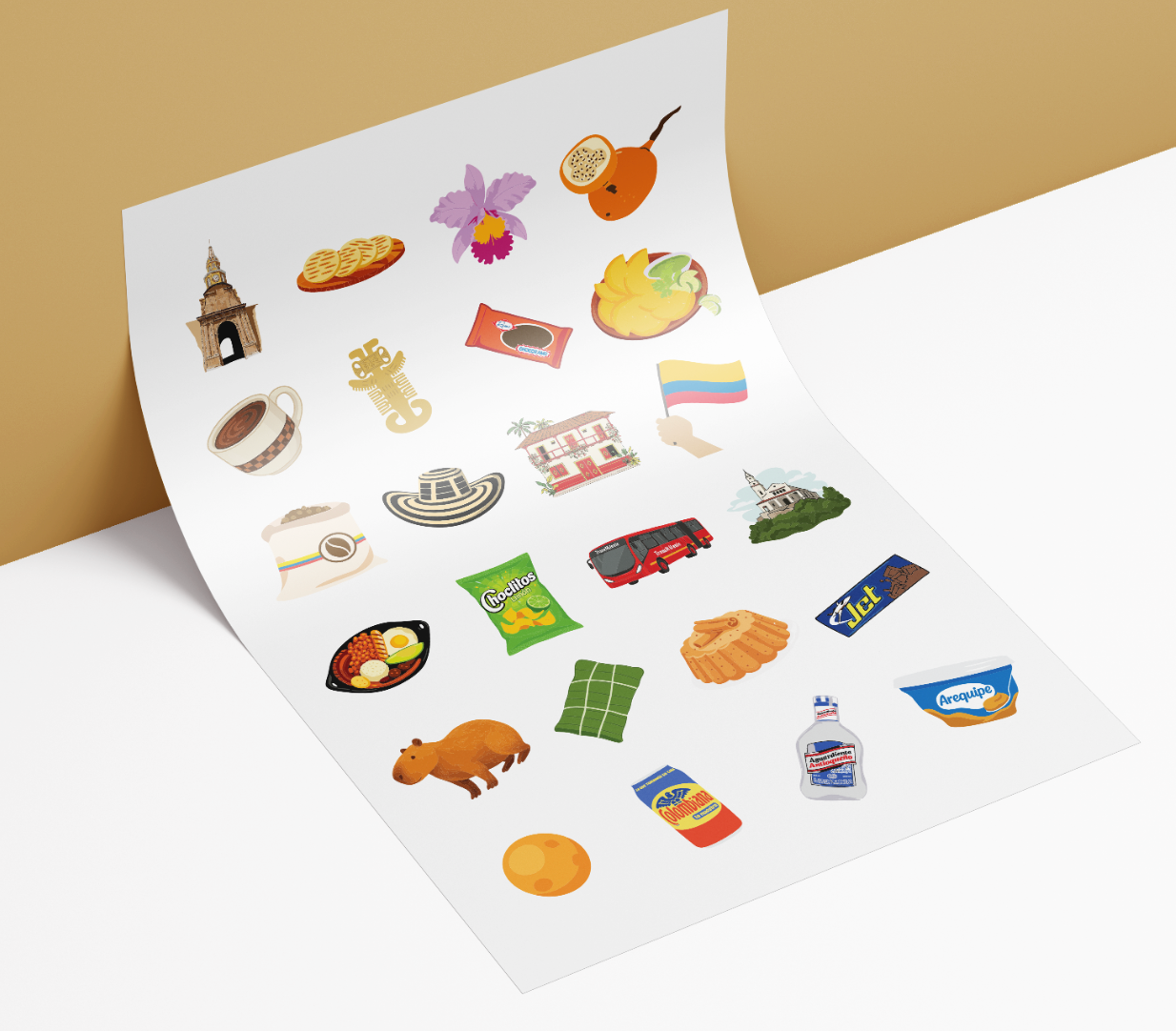 Archivo Stickers Colombia