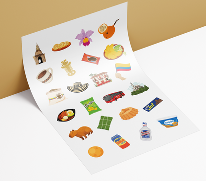 Archivo Stickers Colombia
