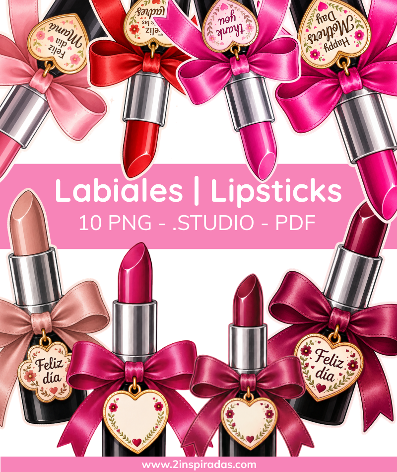 Labiales en PNG, PDF, .Studio