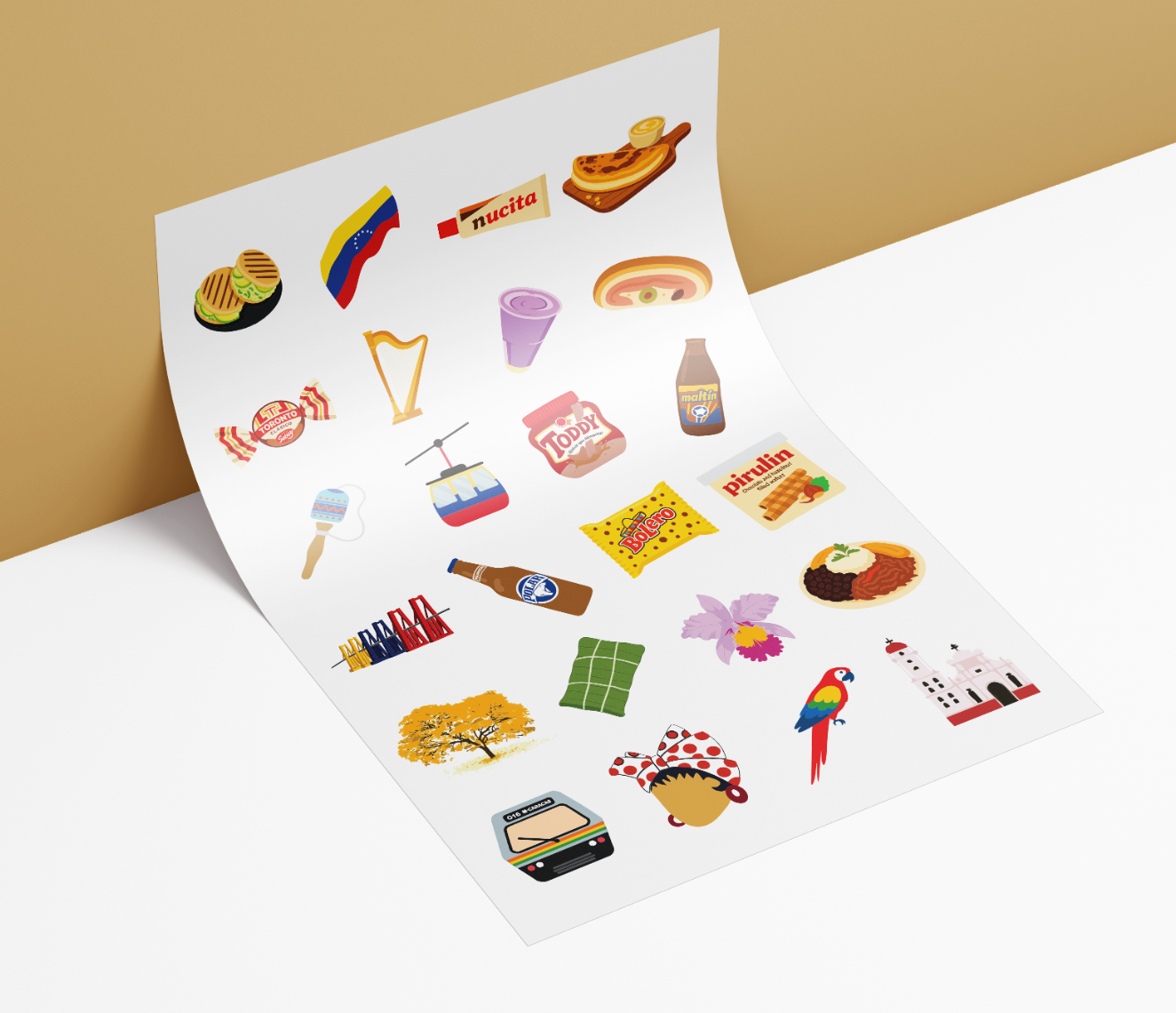 Archivo Stickers Venezuela