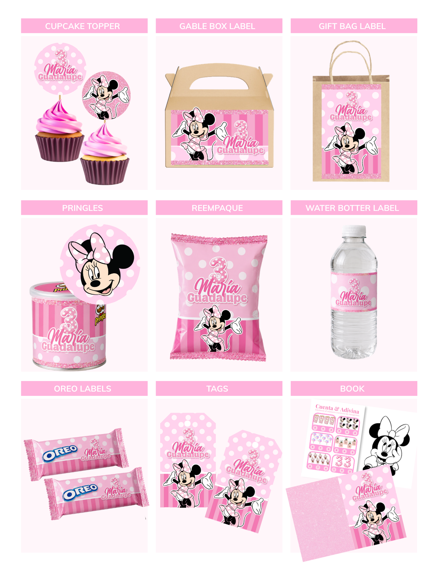 Kit de Cumpleaños personalizado en Canva