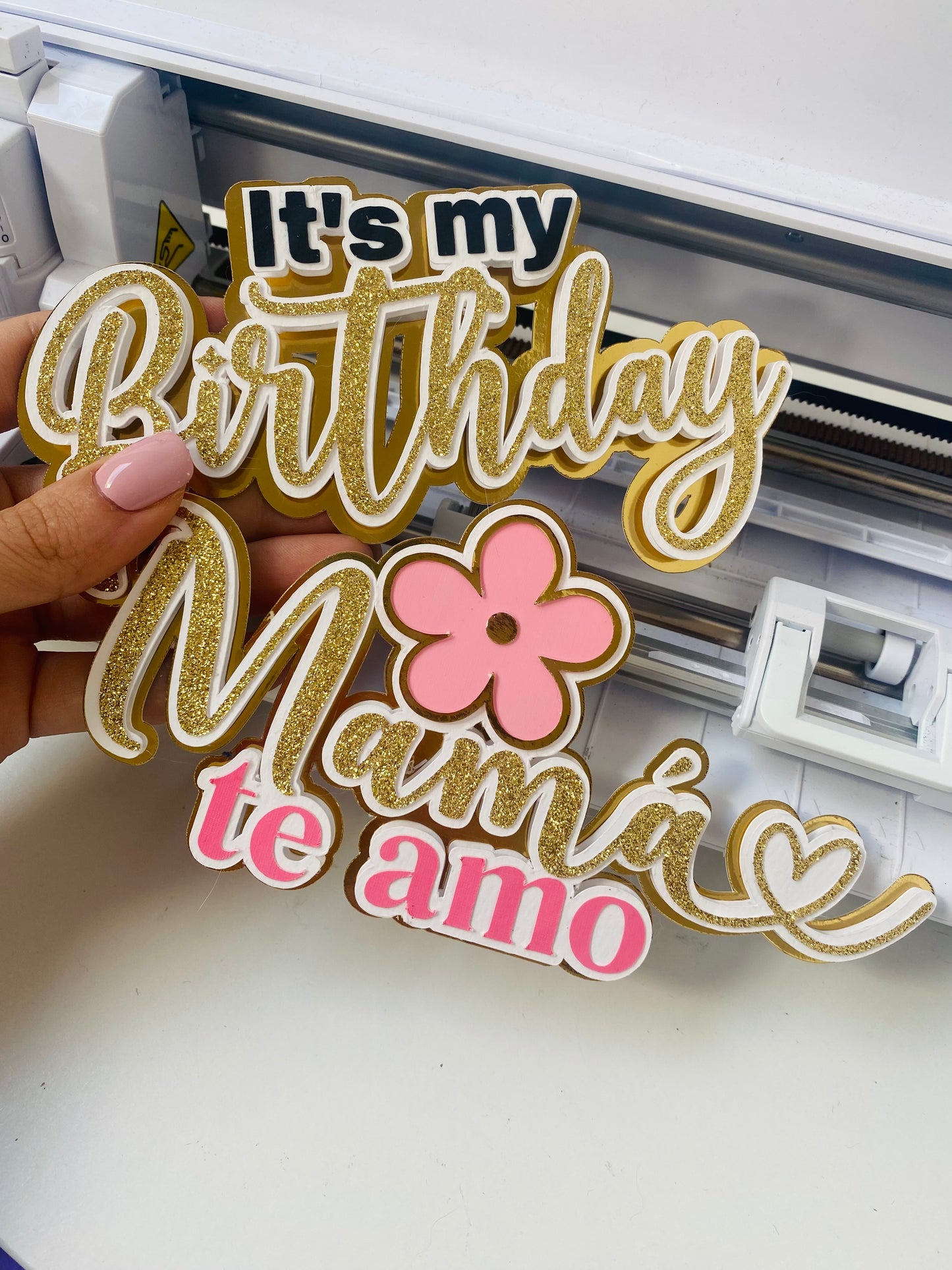 Paquete Toppers Simples en español e inglés