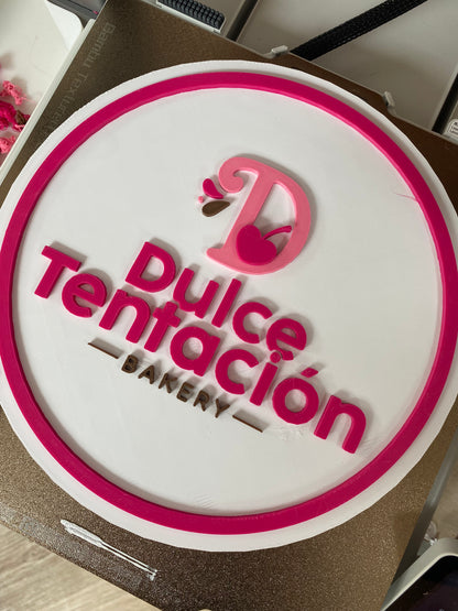 Logo en 3D personalizado