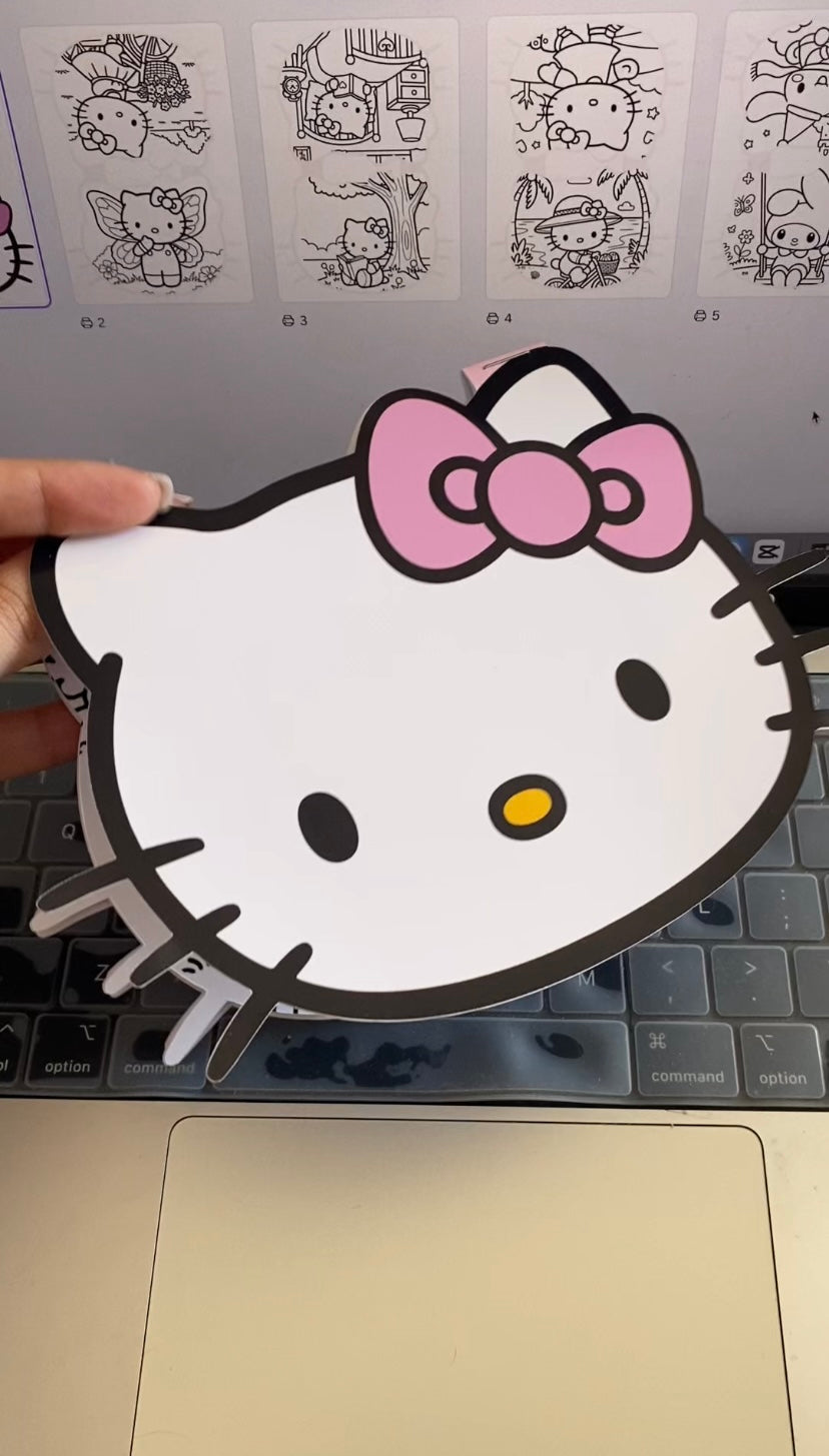 Librito de colorear Kitty