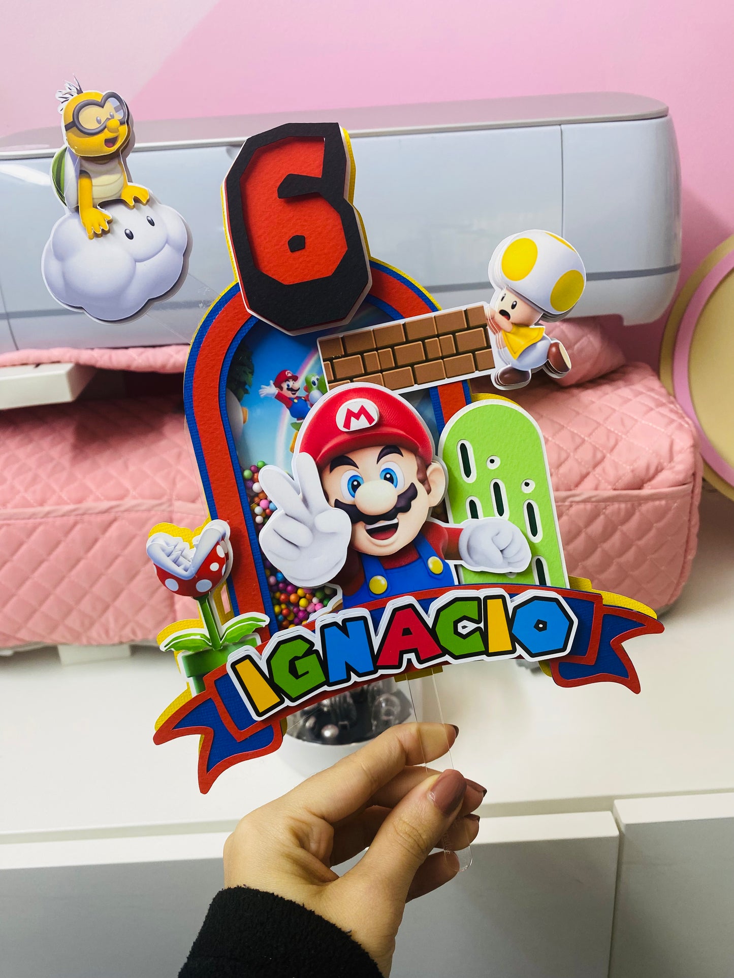 Topper de Mario Bros – 2Inspiradas