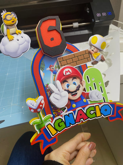 Mario Bros topper