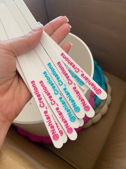 Palitos de cake topper STL personalizables