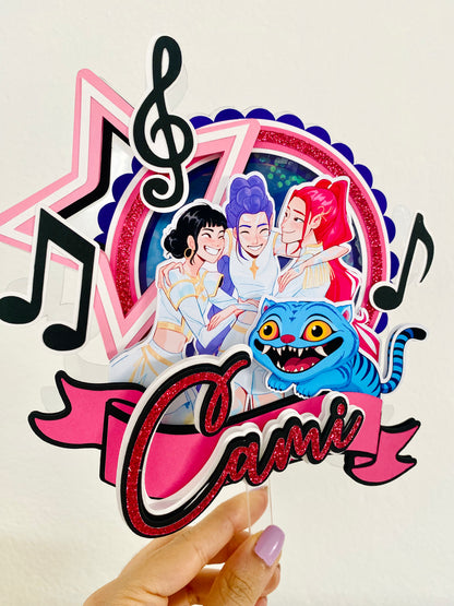 Topper de Kpop Demon Hunters