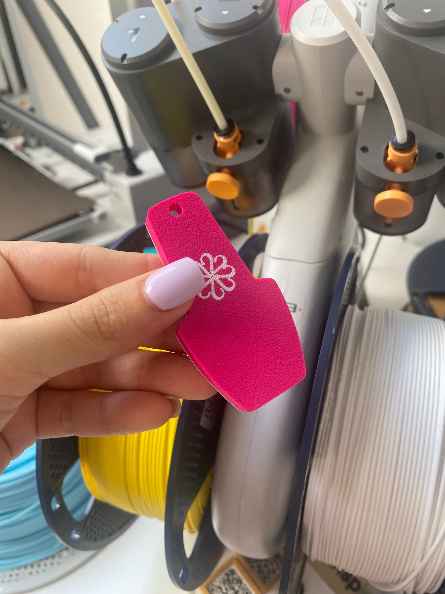 Esmalte con texto editable