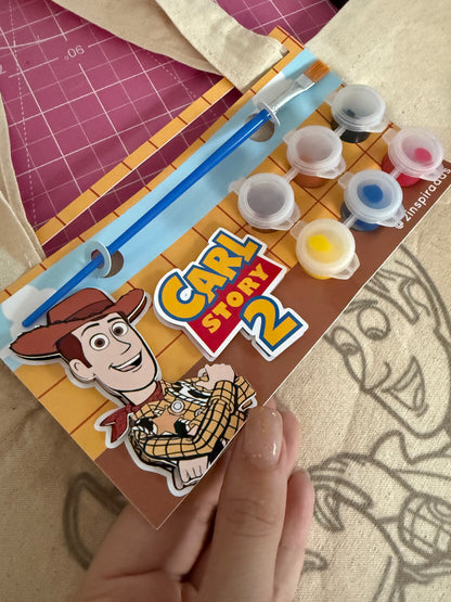 Cartoncito bolsa para pintar