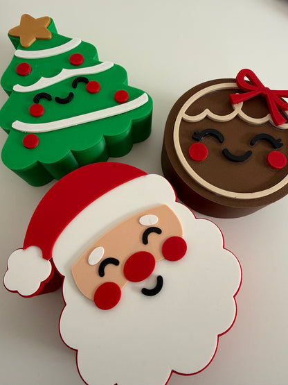 Cajas Navidad para impresion 3D en STL y 3MF
