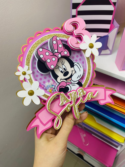 Topper de Minnie Flores