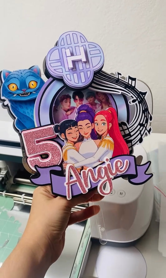 Topper de Kpop Demon Hunters 2