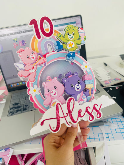 Cinta dentada para hacer toppers shaker