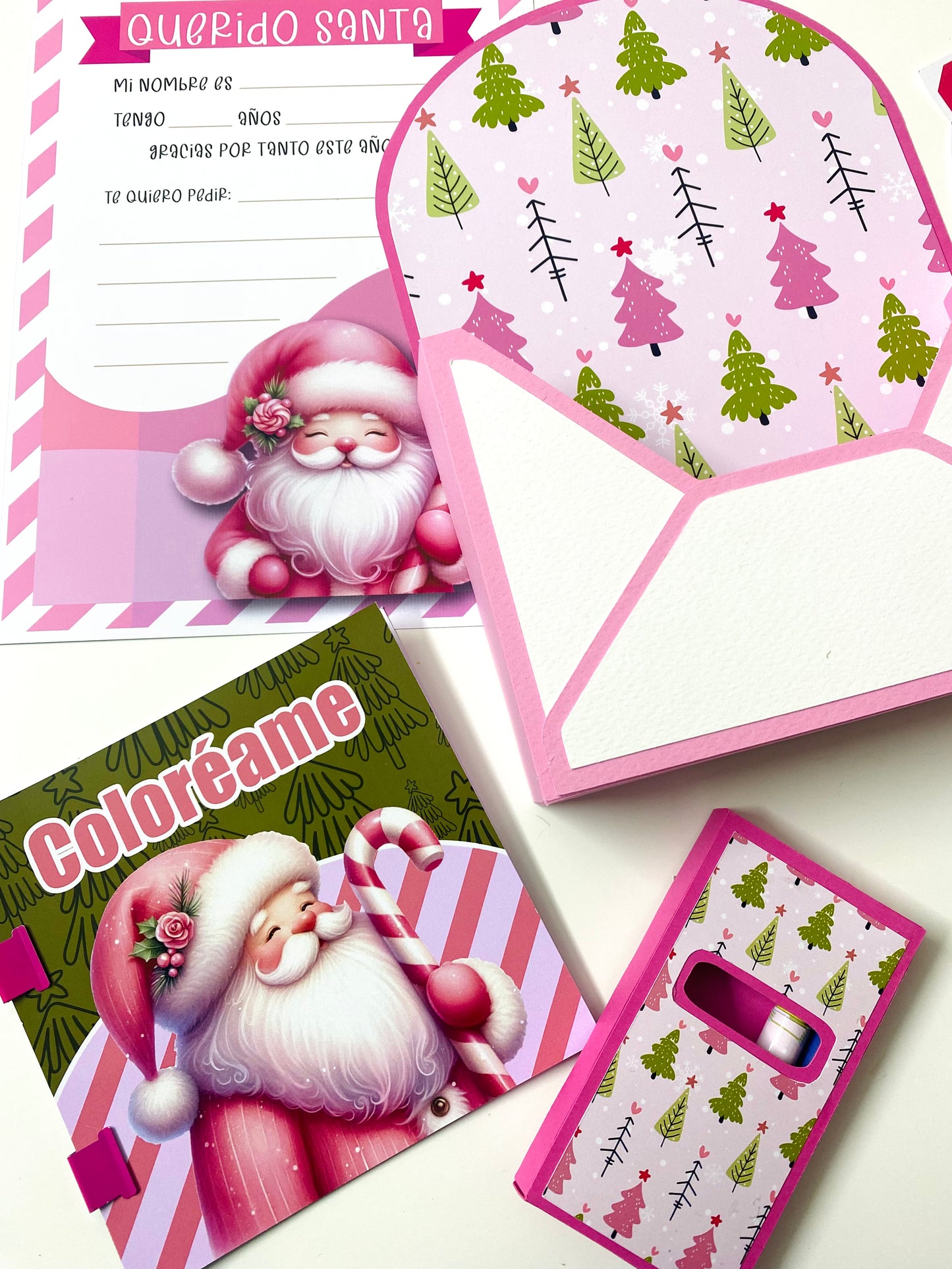 Kit imprimible Navidad Carta Santa