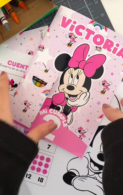 Libro de colorear Minnie