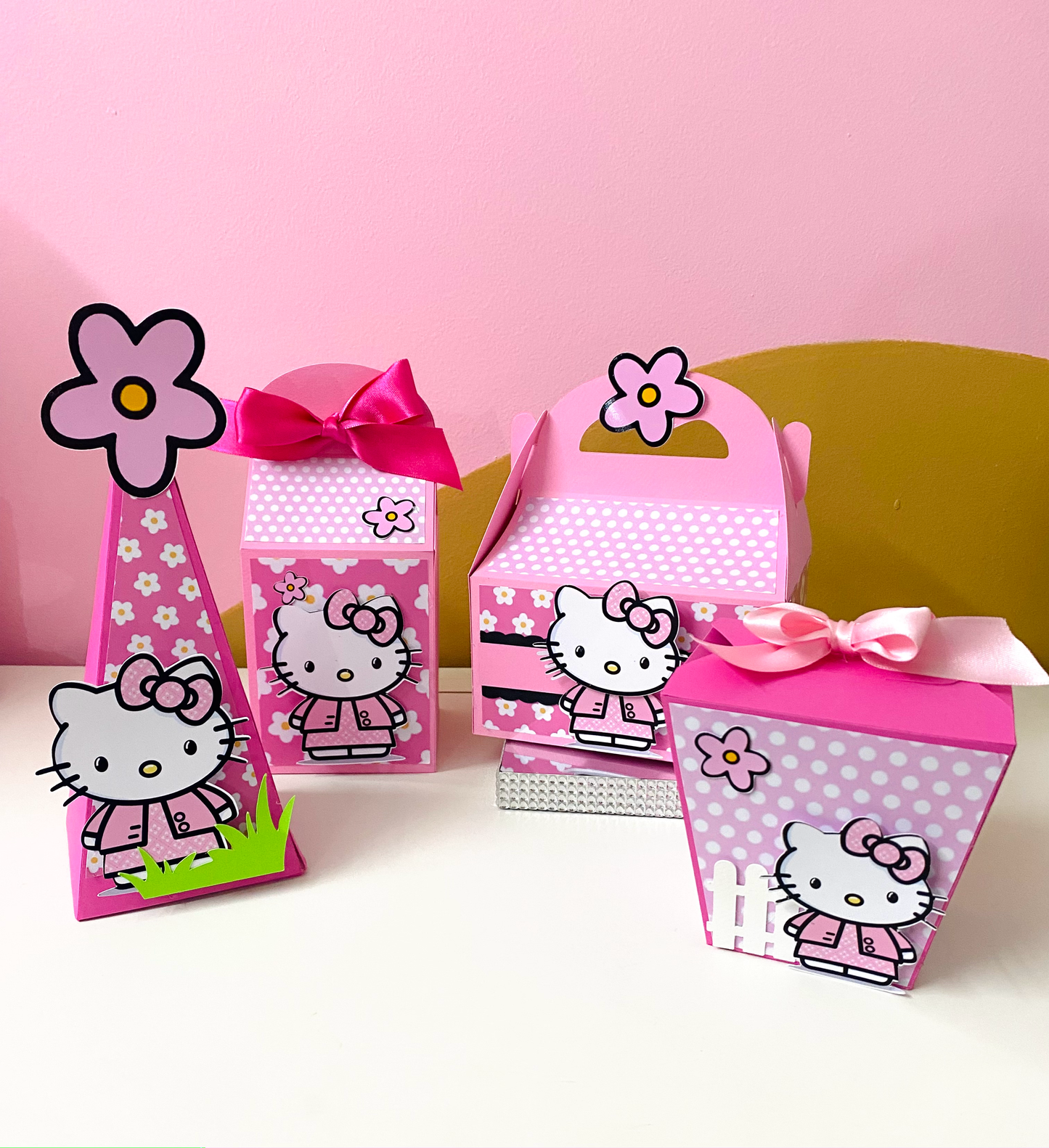 Conjunto de caixas Hello Kitty