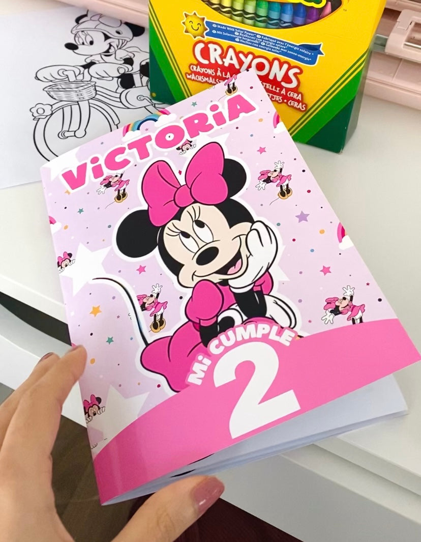 Libro de colorear Minnie