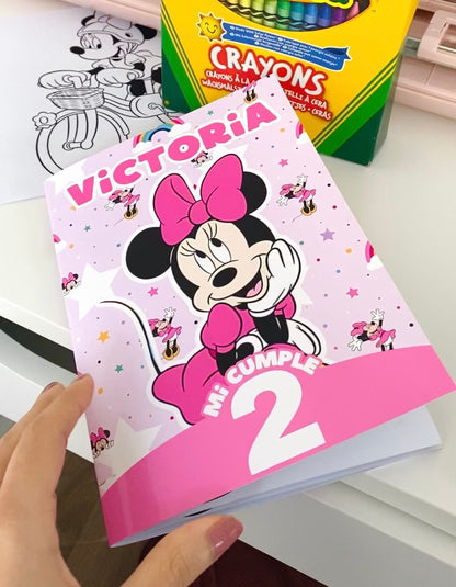 Libro de colorear Minnie