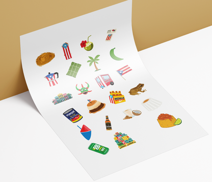 Archivo Stickers Puerto Rico