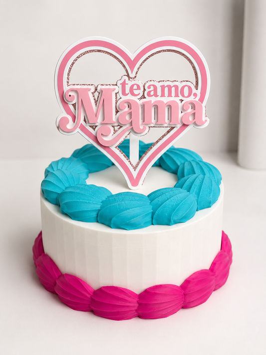 Torta mostrador de topper STL (cremas intercambiables)