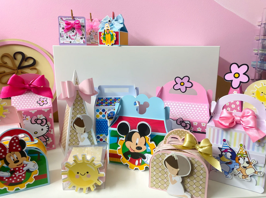 Pacote com +100 ficheiros Box compatíveis com Cricut ou Silhouette (inclui atualizações)