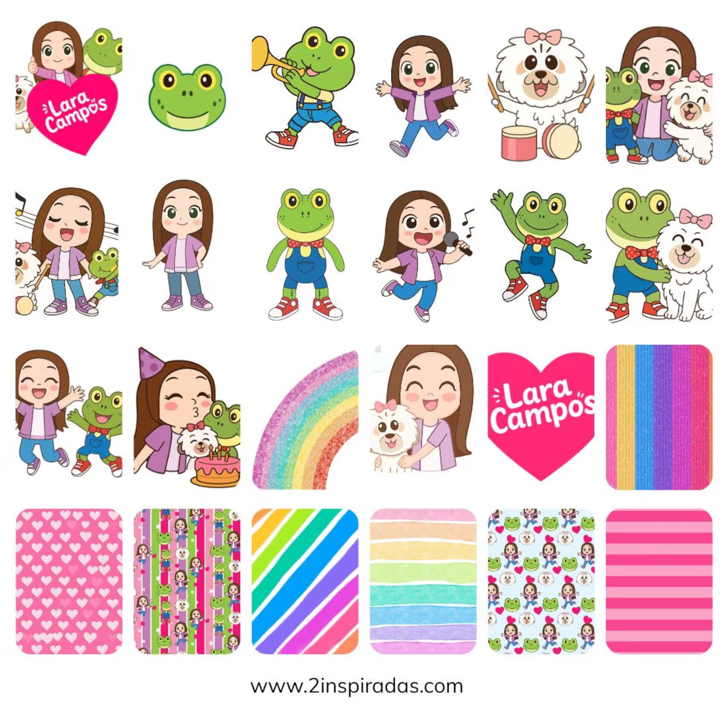 Pack de Imágenes en Alta Resolución para Papelería, DTF y Sublimación (Incluye Actualizaciones)