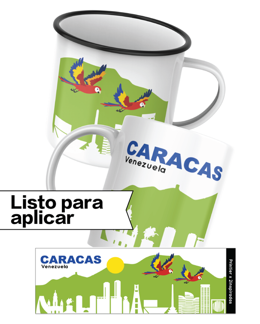 DTF UV Caracas listo para pegar (Solo Europa)