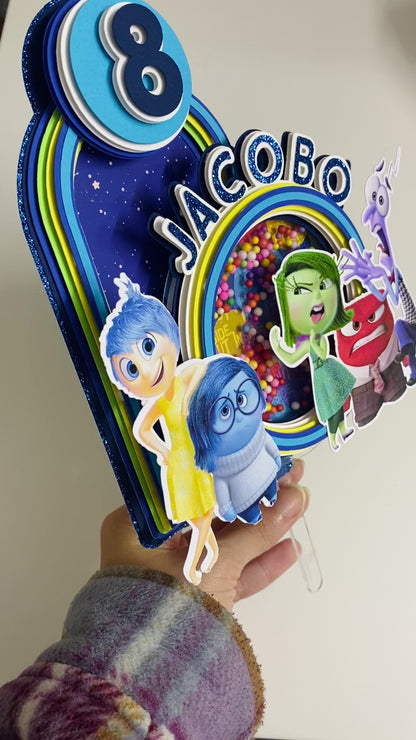 Topper de Intensamente (inside out)