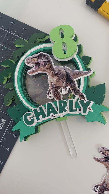 Topper de Dinosaurio